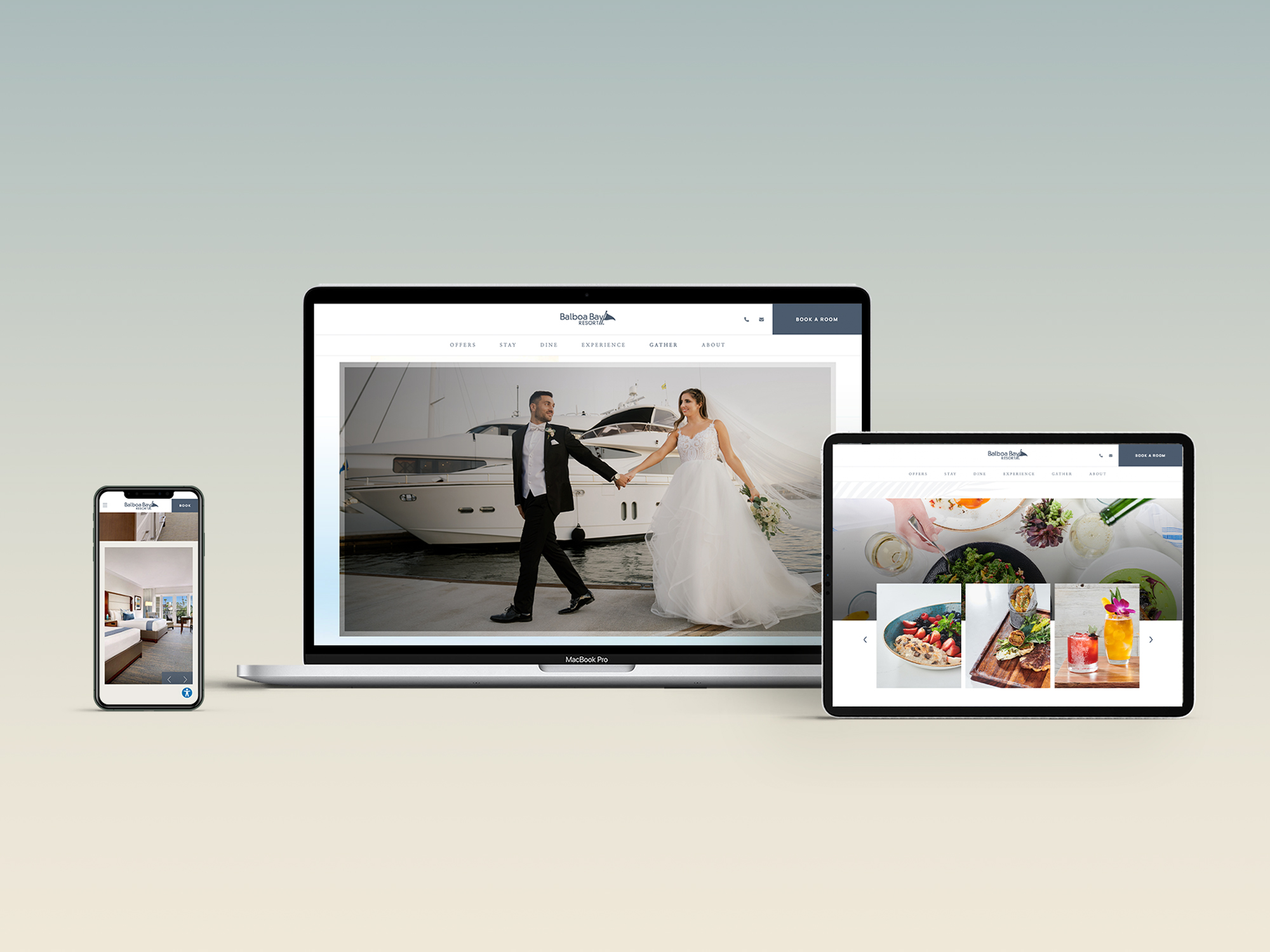 BBR web mockups